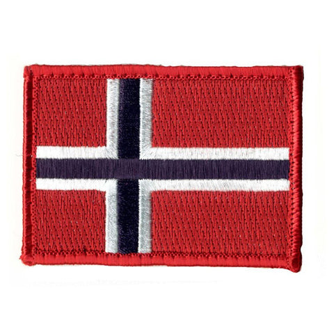Patch Norsk flagg - Tradisjonell Defendo AS
