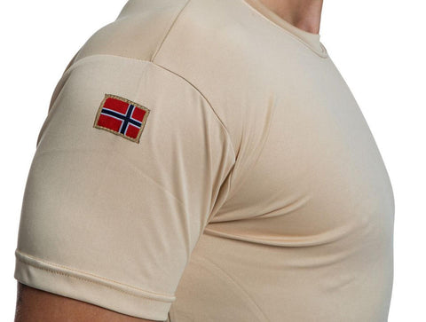 Original - Teknisk t-skjorte - Khaki Milrab AS