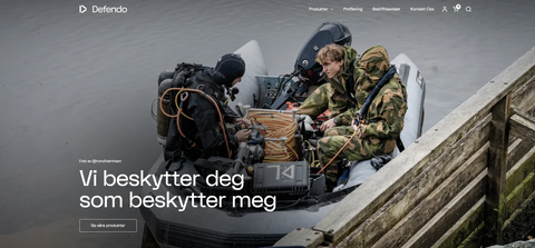 Defendo åpner nettbutikk for bedrifter