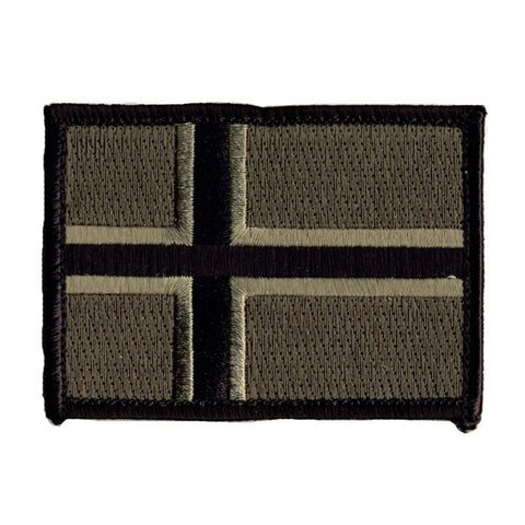 Patch - Velcro - Grønn - Norge - Flagg