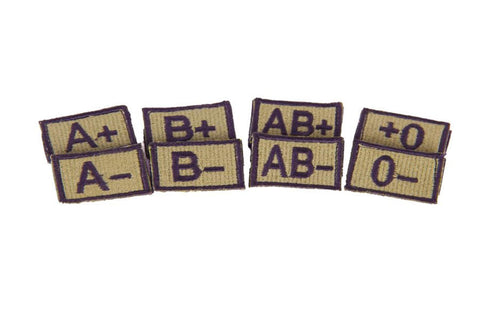 Blodtype Patch Olivengrønn Shefi Sportswear