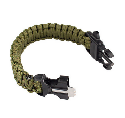 Survival Bracelet m/ Fire Starter Defendo AS