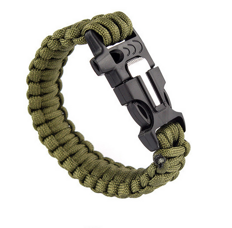 Survival Bracelet m/ Fire Starter Defendo AS
