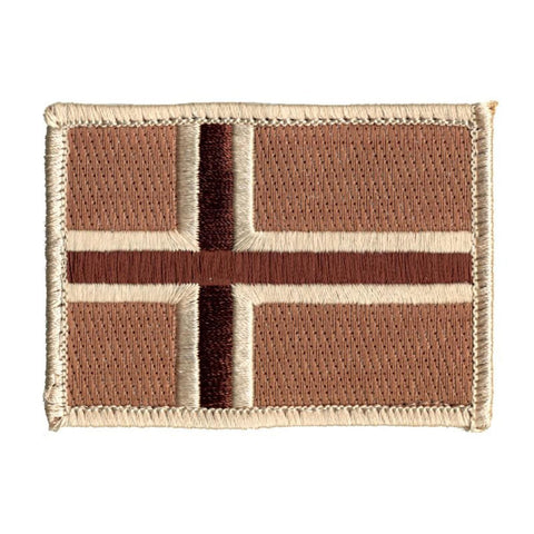 Patch - Velcro - Ørken - Norge - Flagg