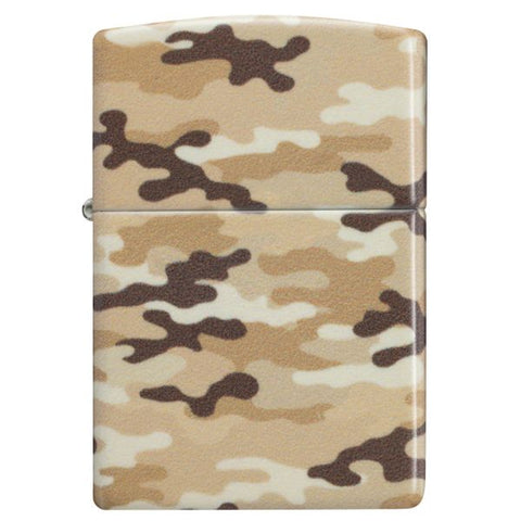 Zippo lighter med kamuflasjemønster Isbrand Company A/S